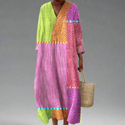 Capucine | Robe Graphique Colorée