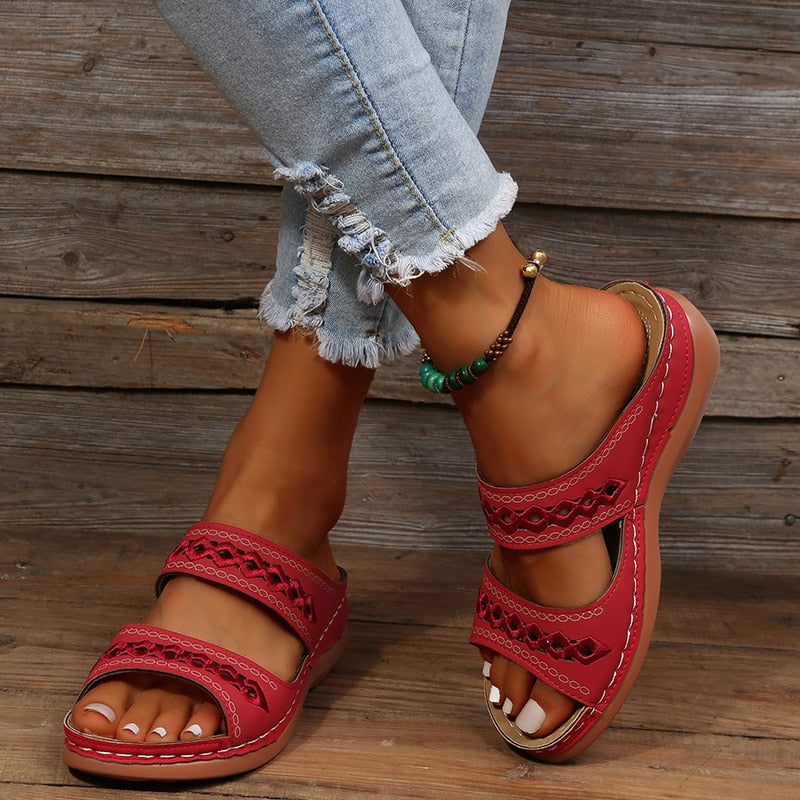 Melisanda – Sandales orthopédiques élégantes et confortables