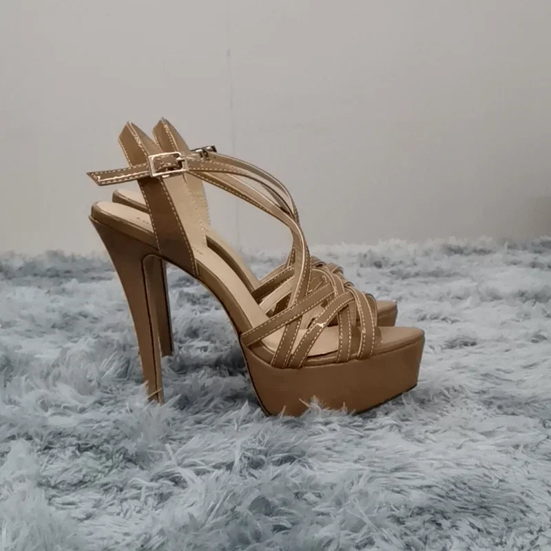 Cassélyne | Talons Plateforme Glamour