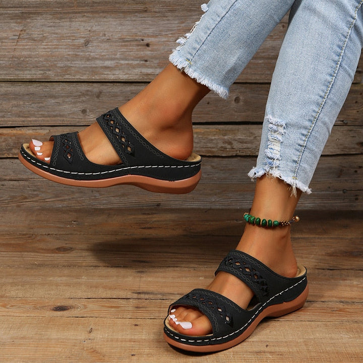 Melisanda – Sandales orthopédiques élégantes et confortables