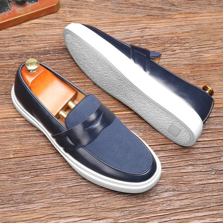 Garrick – Mocassins élégants en daim