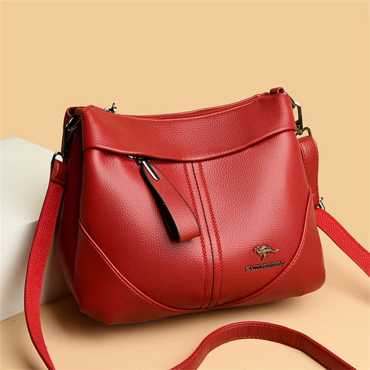 Aneta - Sac de courrier en cuir souple