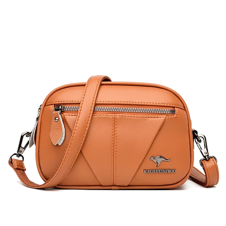 Kamila - Sac compact en cuir