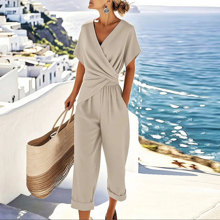 Ensemble deux pièces d'été élégant Colleen™
