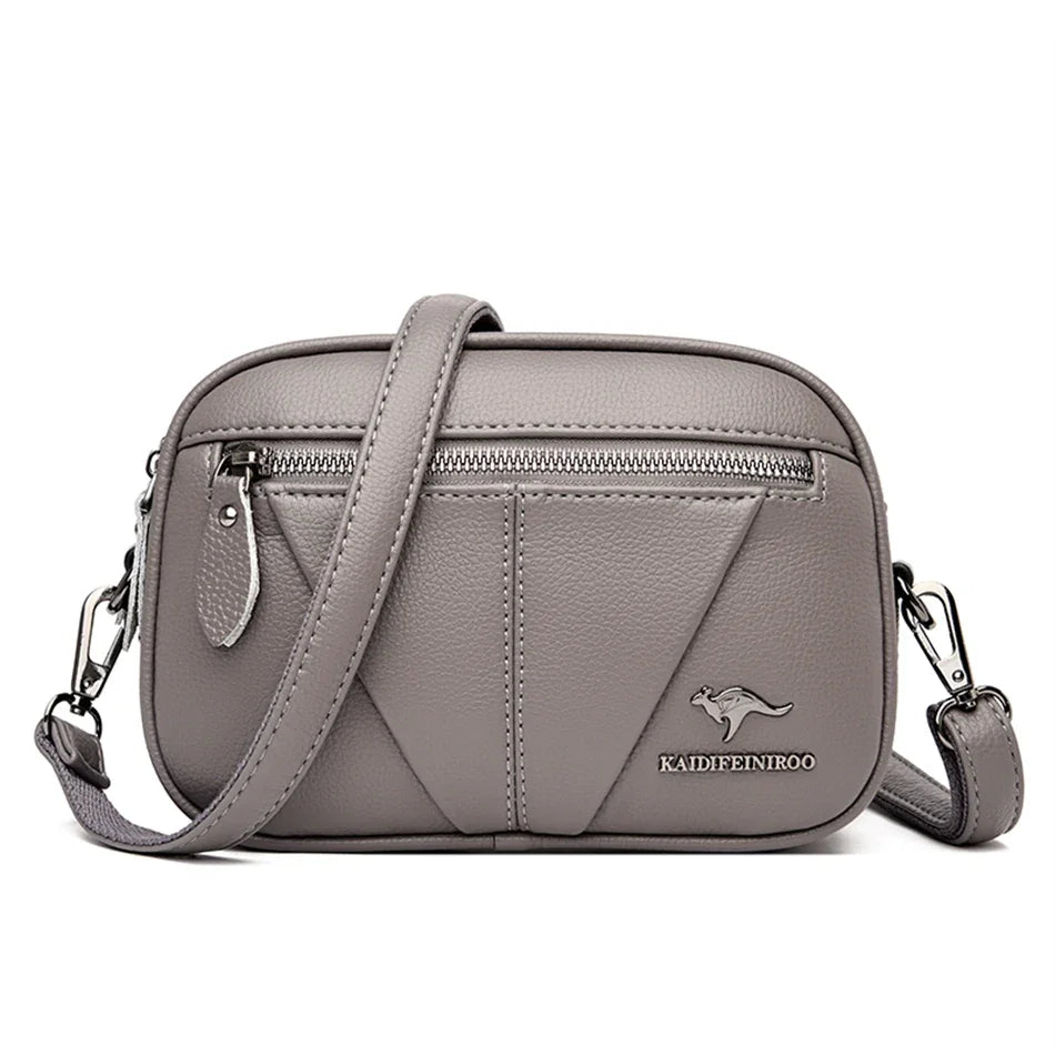 Kamila - Sac compact en cuir