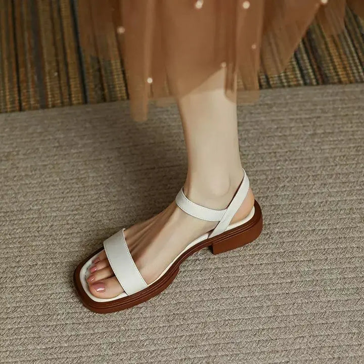 Melaria – Sandales élégantes avec semelle intérieure en cuir