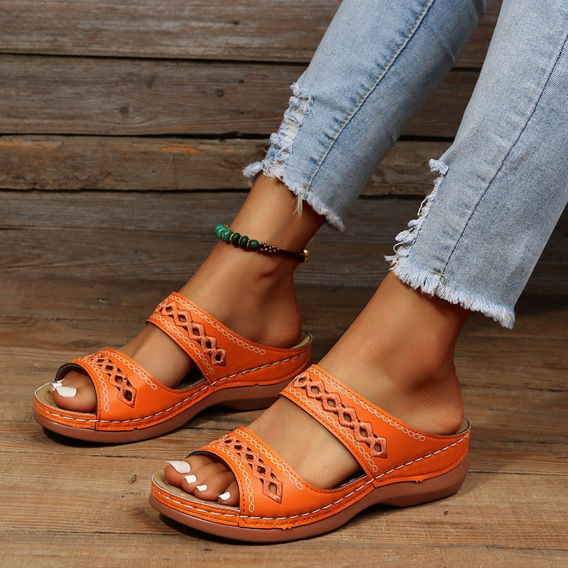 Melisanda – Sandales orthopédiques élégantes et confortables