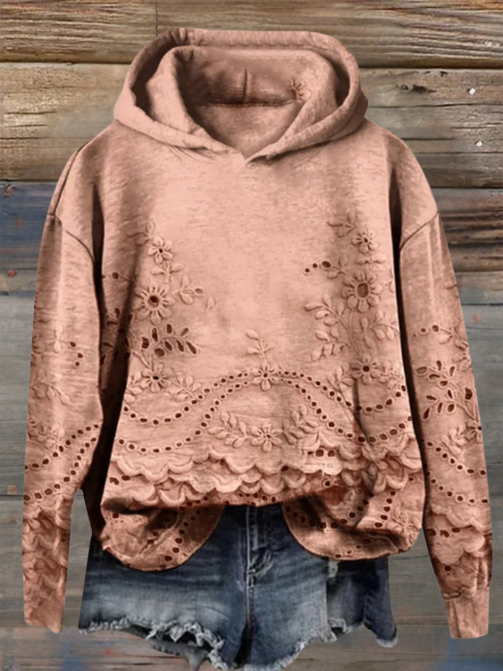 Iryda – Sweat à capuche ample à imprimé