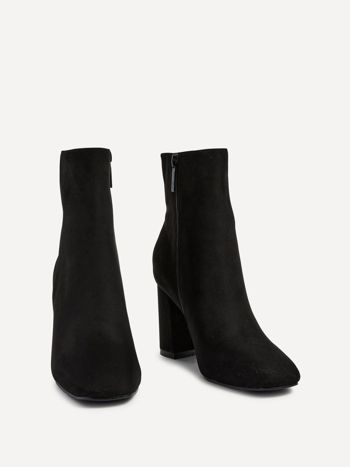 Séléné | Bottines élégantes en éco-cuir à talon bloc