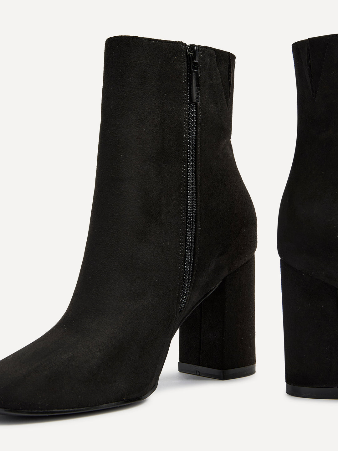 Séléné | Bottines élégantes en éco-cuir à talon bloc