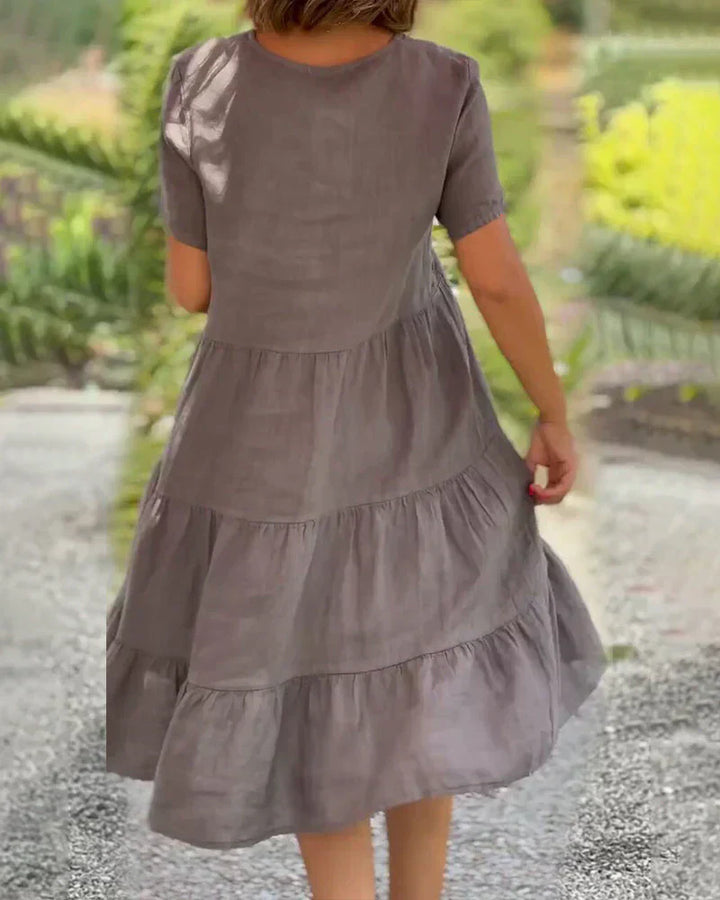 Anaëlle | Robe Midi Fluide