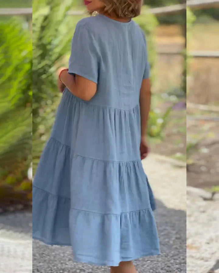 Anaëlle | Robe Midi Fluide
