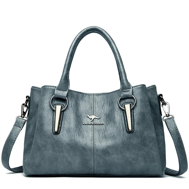 Lena - Sac bandoulière en cuir souple