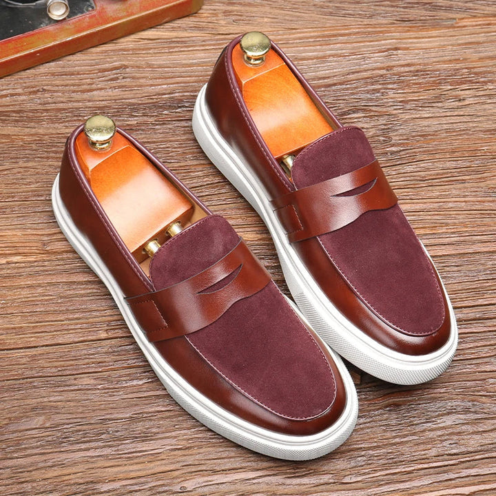 Garrick – Mocassins élégants en daim