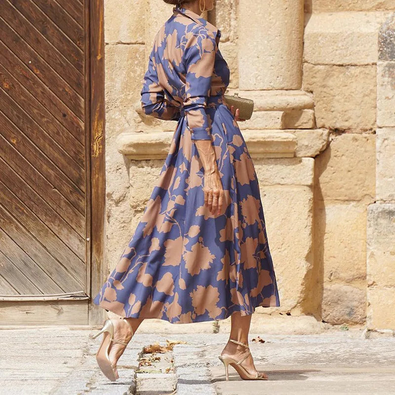 Lynn™ - Robe élégante à col en V pour femme
