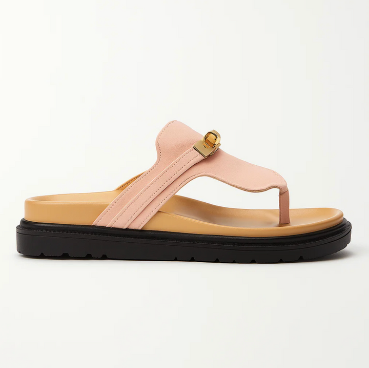 Konstancja – Sandales élégantes avec boucle en métal