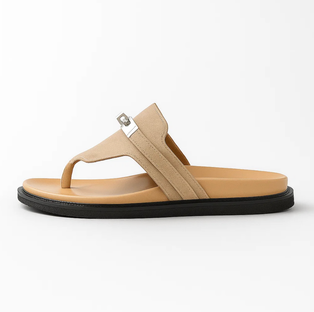 Konstancja – Sandales élégantes avec boucle en métal
