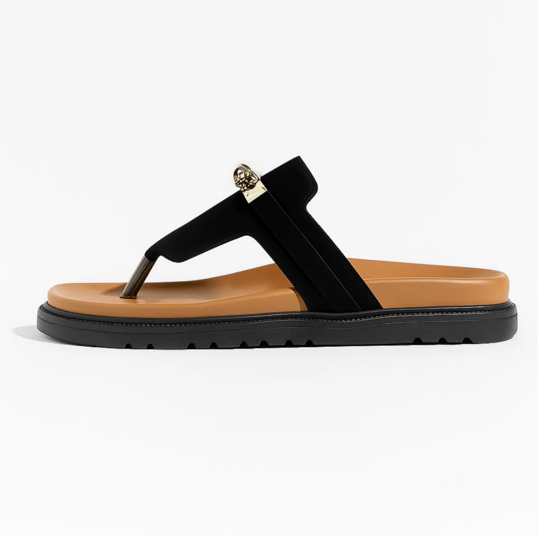 Konstancja – Sandales élégantes avec boucle en métal