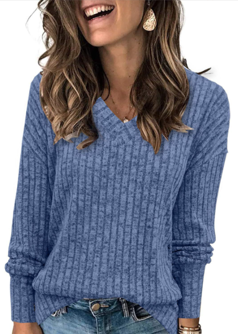 Faeryn – Pull léger col V
