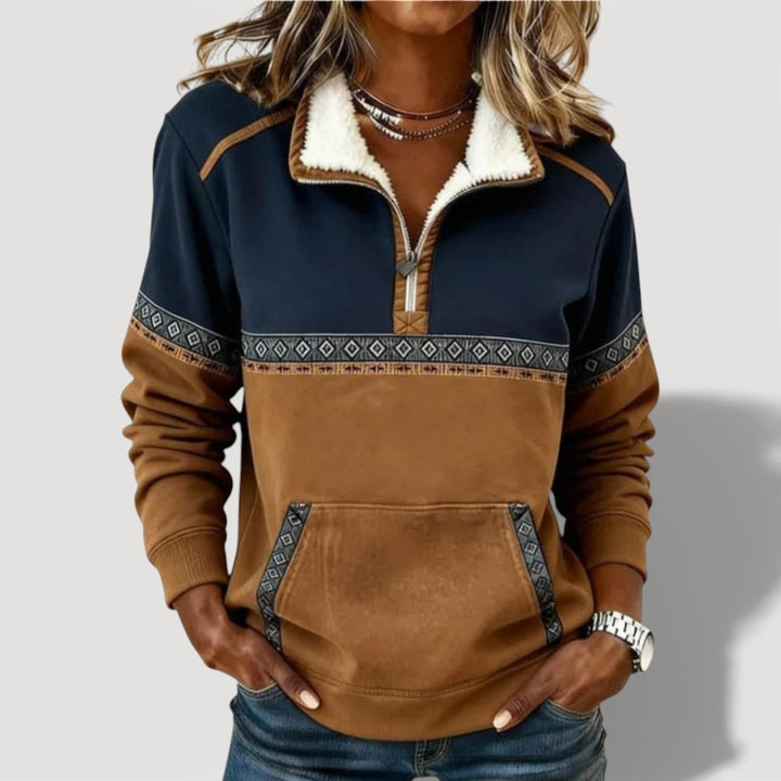 Paloma – Demi-zip douillet