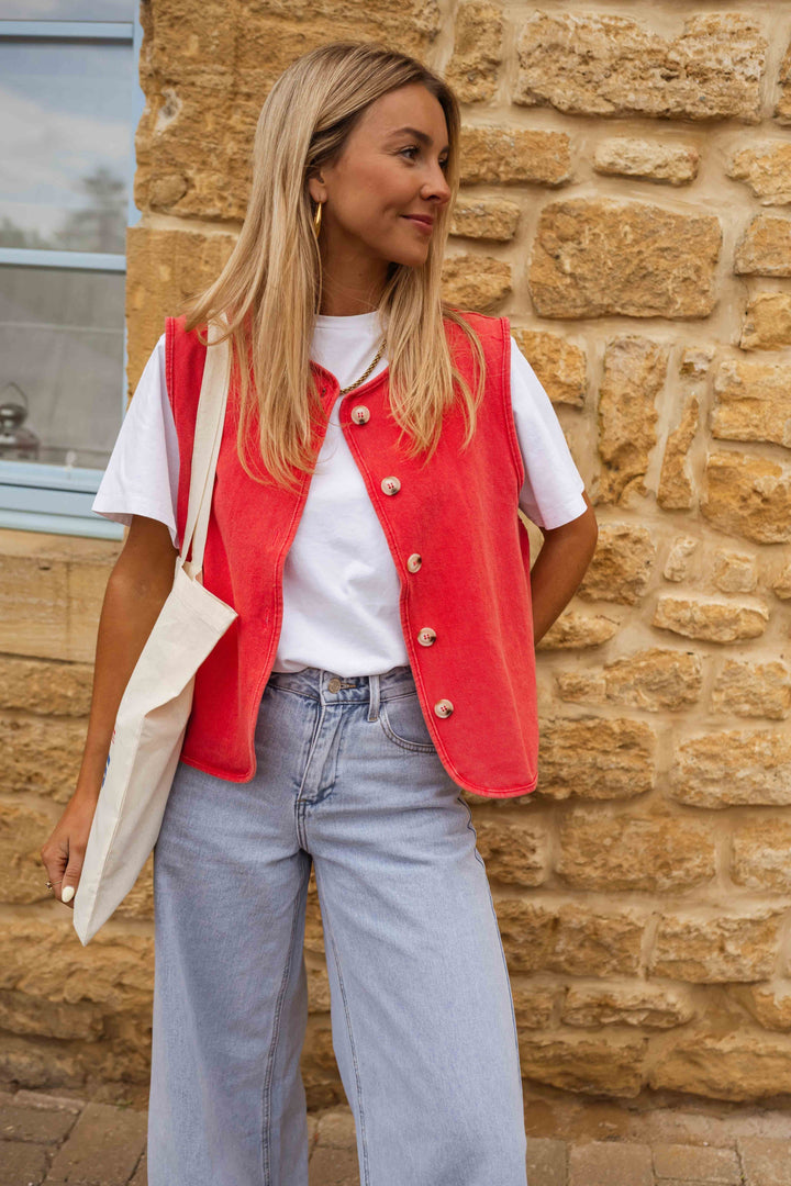 Niwia – Gilet d'été au style vintage