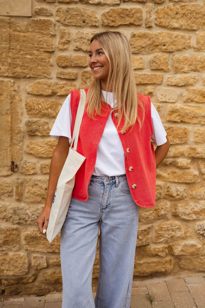 Niwia – Gilet d'été au style vintage