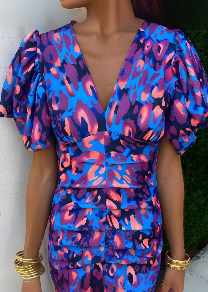 Davina | Robe élégante et vibrante