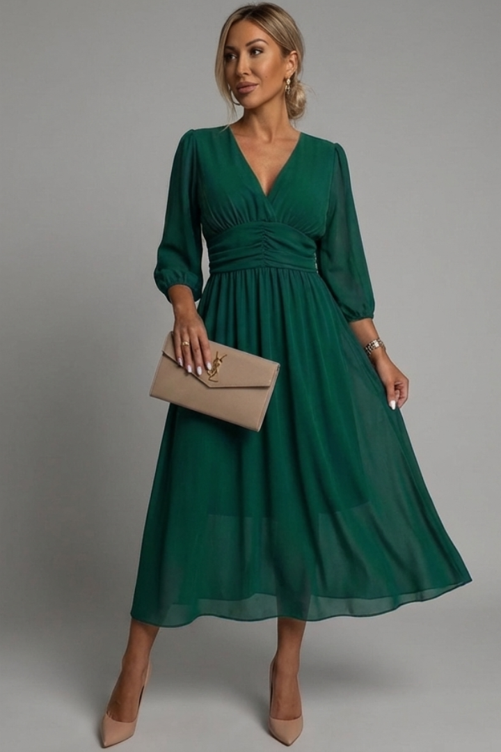 Camila | Robe portefeuille élégante