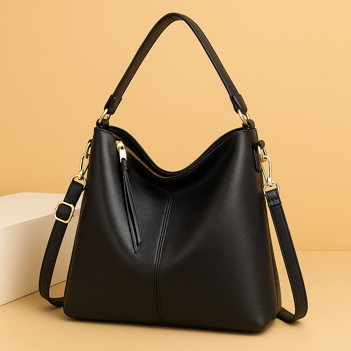 Justyna - Sac hobo en cuir