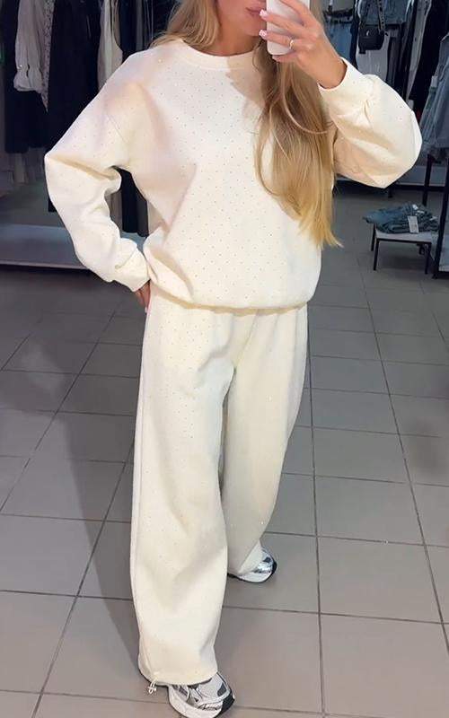Adela - Ensemble pull et pantalon Diamond