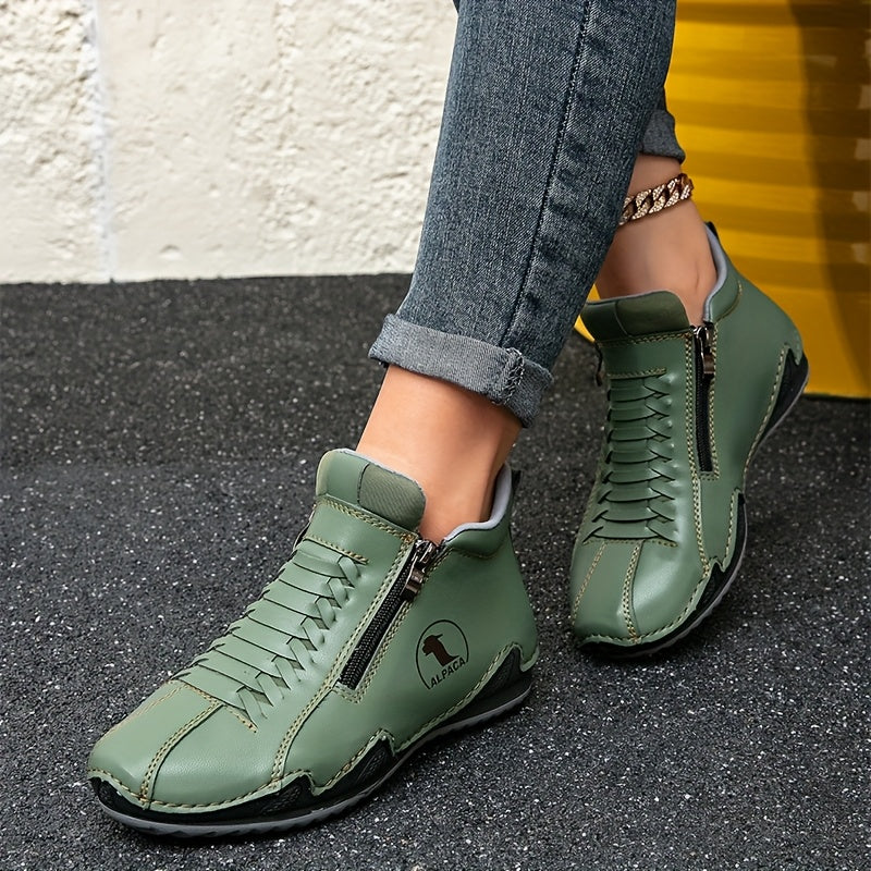 Sirena – Chaussures imperméables avec fermeture éclair latérale et semelle coussinée