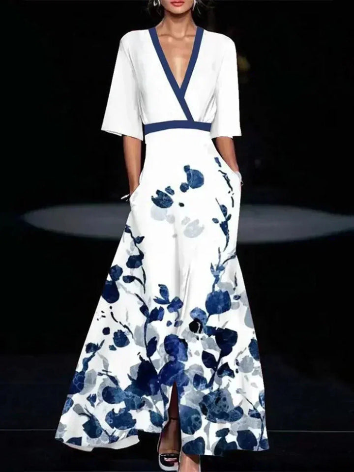 Robe élégante en viscose