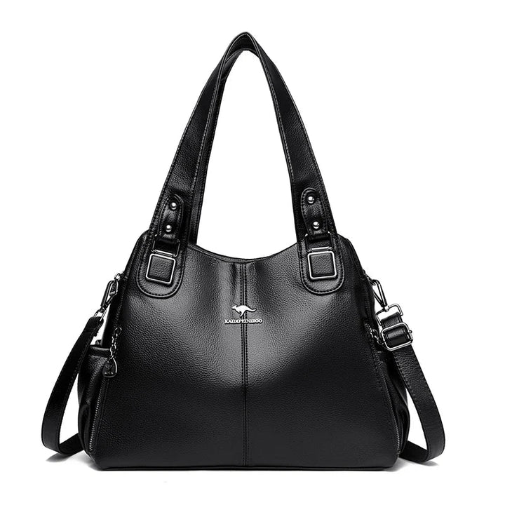 Monika - Sac bandoulière classique en cuir vintage