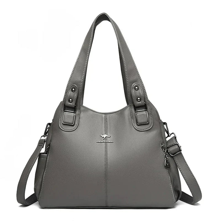 Monika - Sac bandoulière classique en cuir vintage