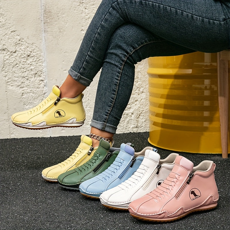 Sirena – Chaussures imperméables avec fermeture éclair latérale et semelle coussinée