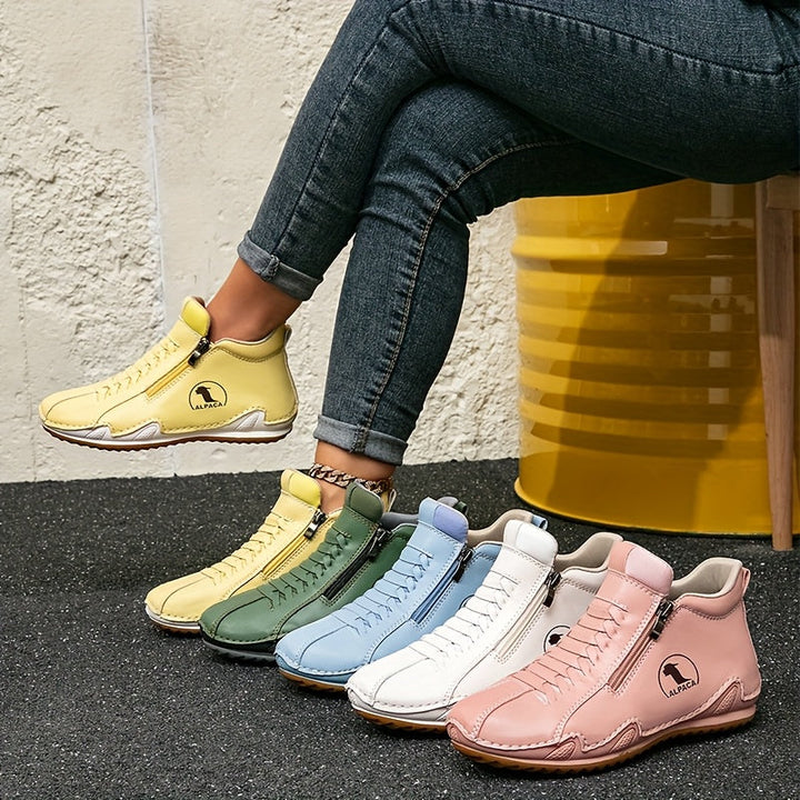 Sirena – Chaussures imperméables avec fermeture éclair latérale et semelle coussinée