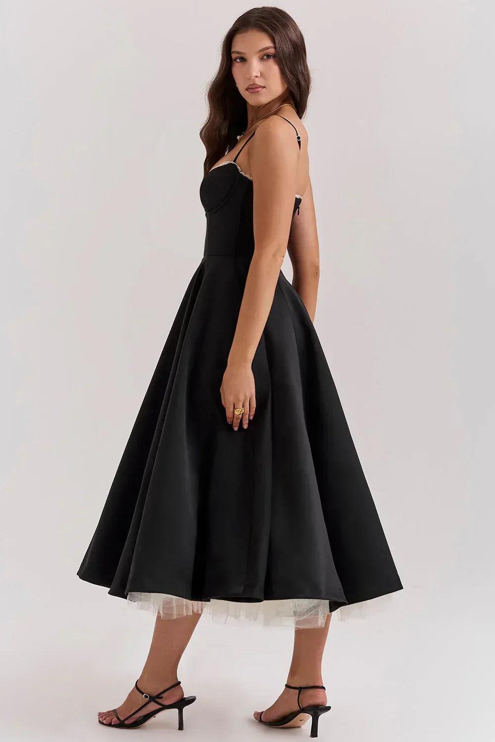Arielle | Robe mi-longue luxueuse