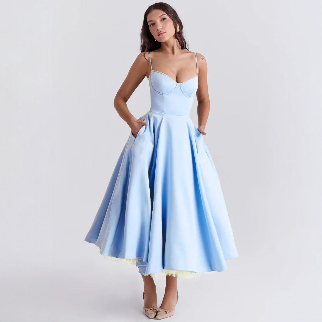 Arielle | Robe mi-longue luxueuse