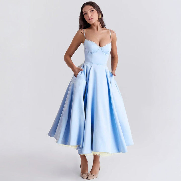 Arielle | Robe mi-longue luxueuse