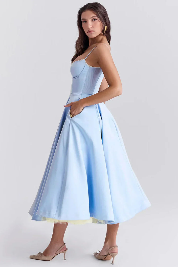 Arielle | Robe mi-longue luxueuse