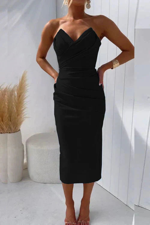 Nur™ | Robe midi dos nu