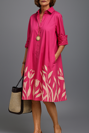 Grace | Robe Midi Naturelle
