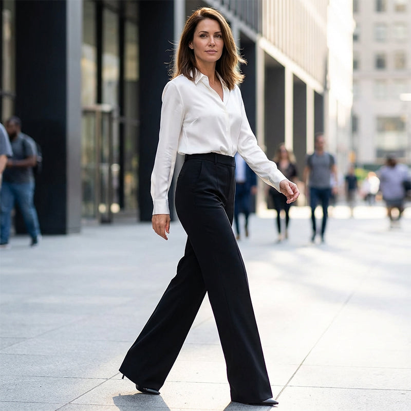 Aqualis – Pantalon taille haute