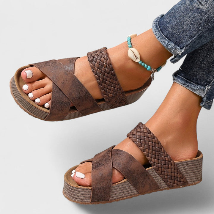 Rosetta - Sandales orthopédiques en cuir