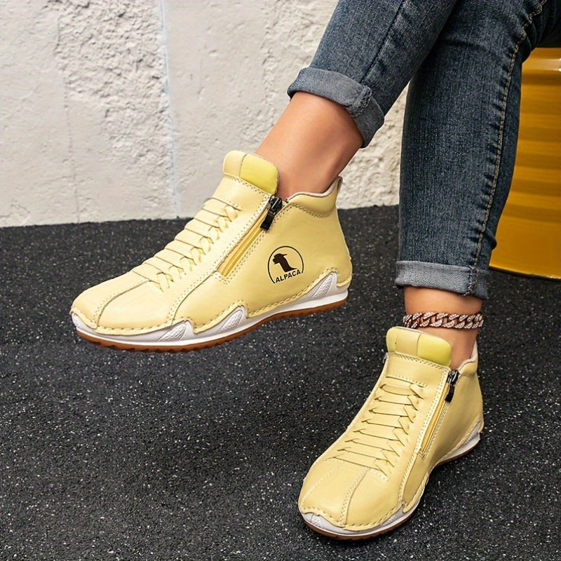 Sirena – Chaussures imperméables avec fermeture éclair latérale et semelle coussinée