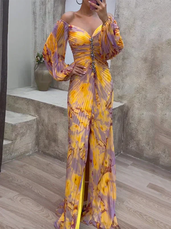 Robe Maria Chic avec décolleté en V