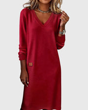 Camélia | Robe Maxi Minimaliste Chic