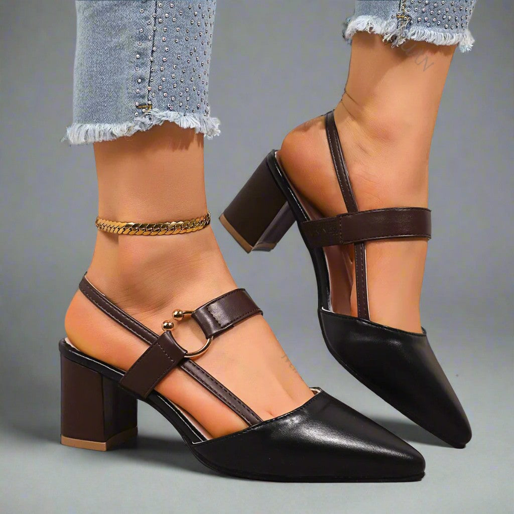 Quessia – Escarpins en cuir