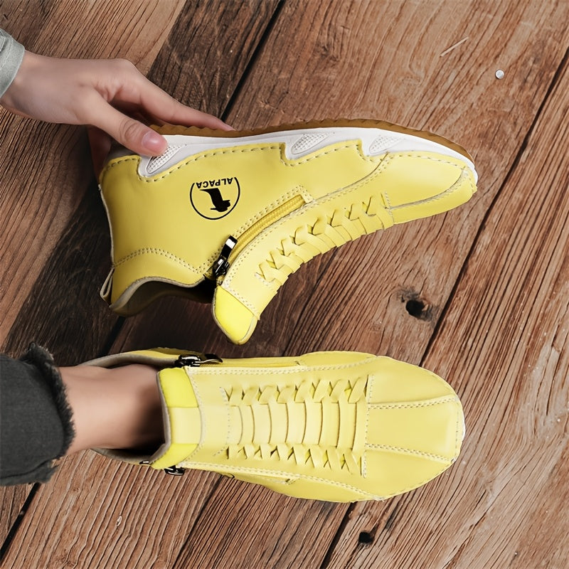 Sirena – Chaussures imperméables avec fermeture éclair latérale et semelle coussinée