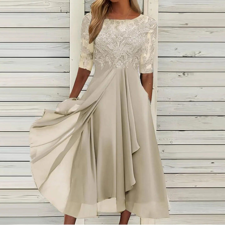 Puck™ - Robe midi élégante avec dentelle